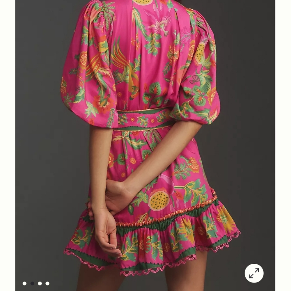 Farm Rio Garden Minidress - Picture 3 of 5